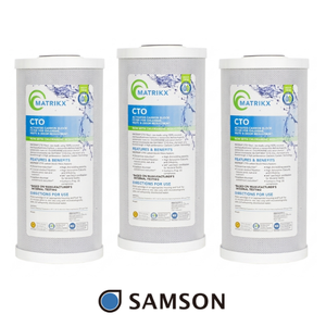 Bloc de charbon actif compressé certifié WQA pour la réduction du goût et des odeurs, cartouche 2026, design tendance, qualité supérieure - Product Image 1