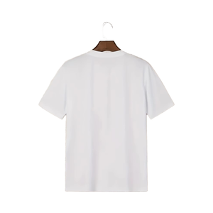 Camiseta de algodón deportiva informal de moda de verano para hombre en stock, Camiseta 100% de algodón con ballena grande, técnica de lavado sólido, Camiseta holgada de manga corta - Product Image 5