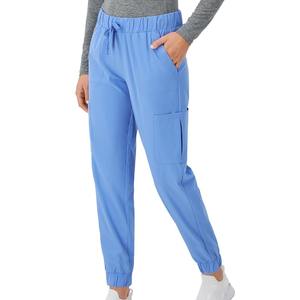 Pantalones cargo para mujer, nuevos pantalones deportivos clásicos de felpa extragrandes de color azul pastel personalizados para mujer, pantalones joggers y pantalones de vestir para mujer - Product Image 1