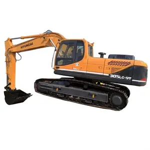 Full performance 305LC R220LC-9S 220lc-9s Korean Hyundai 30 ton crawler excavator, Korea Hyundai 305 crawler excavators for sale