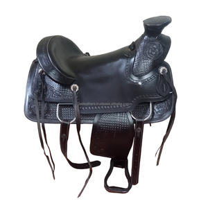 อานขี่ม้าหนังนิ่มแบบตะวันตกทำด้วยมือดีไซน์แบบมืออาชีพทนทาน - Product Image 1