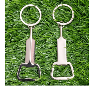 Mini porte-clés en métal en forme de batte de cricket, logo personnalisé, porte-clés en forme de batte et de balle, cadeau en vrac, souvenir, accessoires promotionnels pour les clubs sportifs - Product Image 5