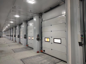 <span class=keywords><strong>Puertas</strong></span> seccionales industriales automatizadas estilo Doorhan, elevador vertical, fabricante <span class=keywords><strong>de</strong></span> <span class=keywords><strong>puertas</strong></span> <span class=keywords><strong>de</strong></span> garaje seccionales superiores - Product Image 6