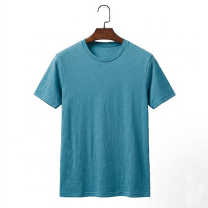 เสื้อยืดคอกลมโอเวอร์ไซส์ผ้าฝ้ายแท้ 100% คุณภาพพรีเมียม รับผลิตตามแบบ พร้อมสกรีนโลโก้ สำหรับผู้ชาย สั่งผลิตขั้นต่ำน้อย สไตล์สตรีทแวร์ - Product Image 2