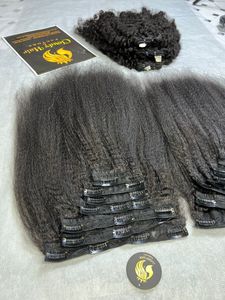 Extensiones de cabello humano vietnamita virgen cruda de alta calidad Clip invisible en - Product Image 4