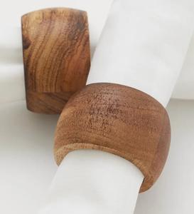 Anillo de Servilleta de Madera de Diseño Artesanal para Eventos, Fiestas, Catering, Decoración, Bodas Reales y Cenas - Product Image 1