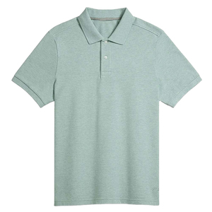 Polo Homme 2026 en Coton Piqué Rose Uni à Manches Courtes – Décontracté, Respirant, Tricoté, Boutons sur le Devant, Coupe Classique - Product Image 6