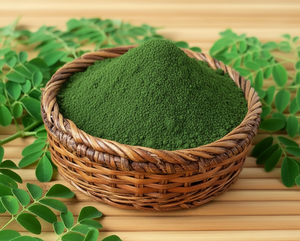 Polvo de Hoja de Moringa Orgánica 100% Puro y Natural, Extracto Soluble en Agua, Superalimento, Malla Fina, Proveedor a Granel, Exportación desde Odisha, India - Product Image 2