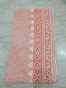 2025 High Quality Eco-Friendly Cotton Floral Hand Block Printed Strapless Plus Size <b>Sarong</b> Body Cover Summer Neck <b>Wrap</b> Dupatta - Product Image 6