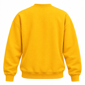 Sweat-shirt à col rond à manches longues Sigma Gamma Rho Golden Yellow Divine Since 1922, pull universitaire avec lettrage bleu - Product Image 4