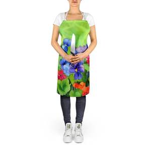 Illinois Violet Watercolor Unisex Large Multicolor Adult <b>Apron</b> <b>for</b> <b>Cooking</b> Baking Crafts Gardening Kitchen Serving <b>for</b> Men Women - Product Image 5