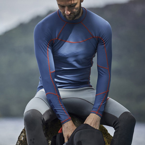Chemise de sport pour homme en nylon et spandex, manches longues, imprimée par sublimation, séchage rapide, légère, pour sports nautiques et activités de plein air - Product Image 3