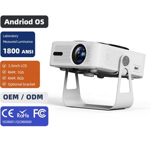 Nuevo Proyector de TV Inteligente AUN A005 2026 Android 11 4K Ready de Tiro Corto 1080P LCD WIFI 6 Bluetooth 5 de Alta Luminosidad CE ROHS para Uso Diurno - Product Image 1