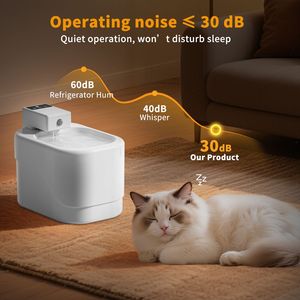 Dispenser d'Acqua Portatile per Animali Domestici, Filtrazione Multistrato, Grande Capacità, Design Elegante per Mantenere l'Acqua Fresca - Product Image 6