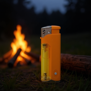 Accendino Elettronico QBAK 8.2cm 2.5cm con Torcia LED per Uso Esterno - Product Image 3