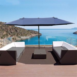 Ombrellone da esterno a doppia faccia per spiaggia o Patio Swiship-Ship - Product Image 1