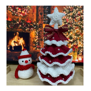 Best Seller 2026 Handmade Knitted Yarn Keychain Crochet Mini Bag Charm Soft Wool Key Handcrafted Gift for MerryChirstmas - Product Image 6