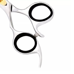 Tijeras de Peluquería Profesionales de Acero Inoxidable, Plegables, Personalizables, con Punta Afilada, para Salón de Belleza - Product Image 5