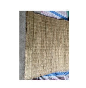Handmade Dried Coconut Leaf Weave CYPERUS-TYPHA SEWN GRASS MAT Thatch Umbrella Proofing Natural Christmas Decoration Buddhism - Product Image 3