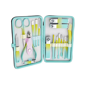 <b>Manicure</b> Set Professional Nail Clippers <b>Kit</b> Pedicure Care Tools Stainless Steel Women Grooming <b>Kit</b> for Travel Home - Product Image 1