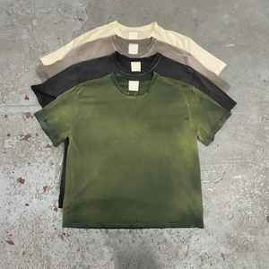 Camisetas de Lona para Hombre con Diseño Personalizado, al por Mayor, Lavado Ácido, Transpirables, de Secado Rápido, 220g, Alta Calidad, Corte Regular - Product Image 1