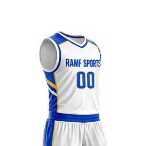Uniformes de Baloncesto Sublimados Unisex al por Mayor, Transpirables, Tallas Grandes, Logotipo Personalizado para Clubes de Baloncesto, 100% Poliéster - Product Image 4