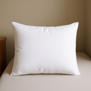 Oreiller en microfibre certifié Oeko-Tex de luxe 17x27 pouces - Coussin de lit rectangulaire doux pour hôpitaux et hôtels - Product Image 3