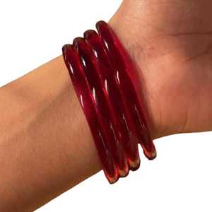 Highest Selling Viral Trendy Multicolor Golden Kashmiri Jhumki <b>Bangles</b> <b>Set</b> Bridal Wedding Party Wear Premium Wholesale Price - Product Image 1