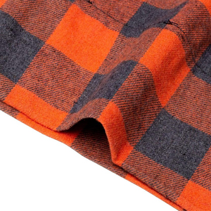<b>Flannel</b> Plaid Jogging <b>Pajama</b> Pants Inner Drawstring Closure Plain Working Outdoor Straight Casual Lightweight Breathable Summer - Product Image 4