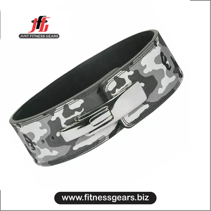 เข็มขัดยกน้ำหนักแบบปรับได้ JUST FITNESS GEARS ทำจากนีโอพรีน สำหรับออกกำลังกาย เพาะกาย ยกน้ำหนัก ซิทอัพ สควอท - Product Image 1