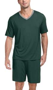 Ensemble de survêtement décontracté d'été pour hommes, nouveau modèle, t-shirt à manches courtes et short, ensemble 2 pièces de marque pour hommes - Product Image 6