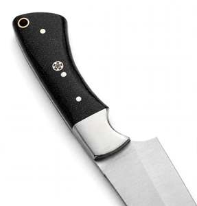 Juego de Cuchillos de Cocina Profesionales de Acero Inoxidable de 5 Piezas con Mango de Madera Oscura - Product Image 3