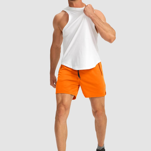 Nouveaux shorts décontractés amples pour hommes en polyester, séchage rapide, taille élastique, pour la gym, la musculation, le fitness et les activités de plein air - Product Image 6