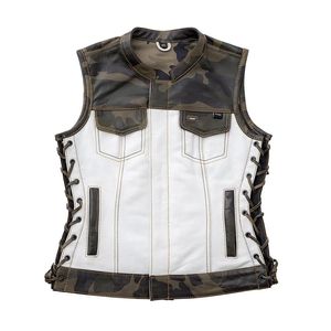 เสื้อกั๊กมอเตอร์ไซค์ผู้หญิงแบบสั่งทำ - Product Image 1