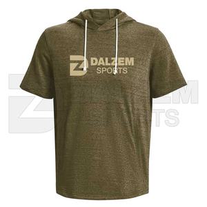 Wholesale Custom Logo Mens Slim Fit Summer Short Sleeve <b>T</b> <b>Shirts</b> <b>Hooded</b> Gym Tops Hoodie Casual Jersey Men's <b>Shirt</b> - Product Image 5