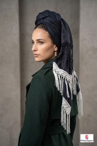 Custom Printed <b>Square</b> <b>Scarf</b> With Tassel Lightweight Soft Fabric Women Fashion Headscarf Summer Beach Wrap OEM Supply - Product Image 4