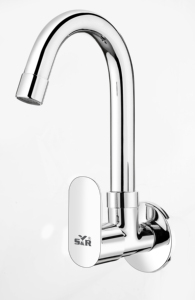 Premium brass sink cock kitchen <b>tap</b> wall mounted faucet heavy duty corrosion resistant water <b>tap</b> plumbing fitting for daily use - Product Image 2