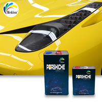 Laque d'émail de réparation de carrosserie automobile de peinture acrylique de perle rouge de haute qualité à séchage rapide 1K pour l'application de pulvérisation de vernis automobile