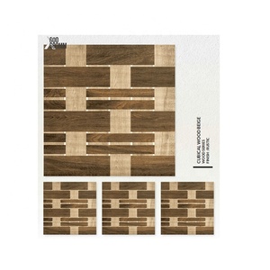 Venta Directa de Fábrica, Baldosas de Porcelana Vitrificada con Aspecto de Madera, 60x60cm, Alto Brillo, Modernas, Antideslizantes, 8mm de Grosor - Product Image 3