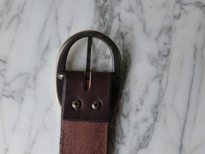 Cinturón de Cuero para Hombre, Precio Accesible, Calidad Premium, Cinturón Formal e Informal para Oficina, Trabajo y Viajes, por M/S SHAAD HANDICRAFTS - Product Image 4