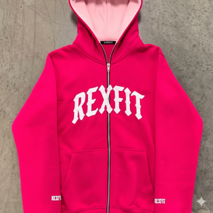 Sudaderas con Capucha y Cremallera de Alta Calidad, Estilo Urbano, con Logotipo Impreso, Fabricante Líder, Precios Económicos, Corte Holgado - Product Image 2