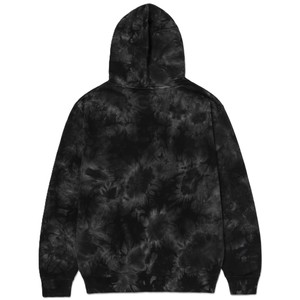 Sudadera con capucha de corte holgado, estilo streetwear, con estampado tie-dye personalizado, de alta calidad, 100% algodón, con hombros caídos, unisex. - Product Image 2