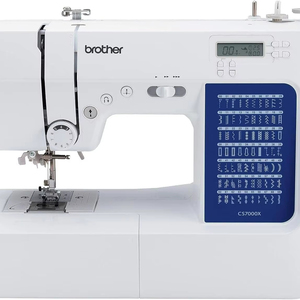 Computerized Sewing and Quilting Machine, 70 Built-in Stitches, LCD Display, Wide Table, 10 Included Feet, White - Product Image 1