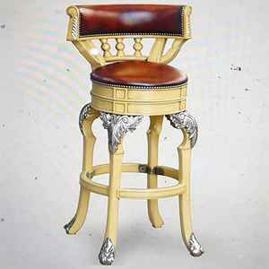 Hot Sale 100% Solid Wood Modern Accent Classic Contemporary Home Counter Bar Chair Kitchen Living Room Swivel <b>Stool</b> Chairs - Product Image 4