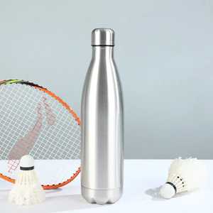 Premium Stainless Steel Water Bottle 1000ml Slim Single Wall Metal Sports <b>Flask</b> Eco Friendly Leak Proof Canteen for Gym Office - Product Image 4