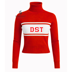Delta |   Sigma |   Pull à col roulé pour femme Theta Sorority, tricoté, col montant, décontracté, style polo - Product Image 1