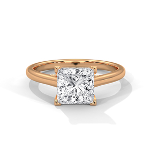 Bague en diamant cultivé en laboratoire certifié IGI, or massif 14K 18K, bague de fiançailles pour femme, alliance de mariage classique de luxe, prix d'usine - Product Image 3