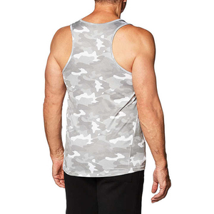Custom Men Tank Top OEM Cotton Polyester Fabric Sleeveless Gym Fitness Workout <b>Vest</b> Manufacturer Supplier Worldwide - Product Image 5