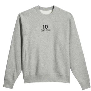 เสื้อสเวตเชิ้ตคอกลมผู้ชายทรงหลวม ผ้าฟลีซ สีเทาเฮเธอร์ เนื้อนุ่ม อุ่นสบาย สวมใส่สบายๆ แขนยาว พรีเมียม คุณภาพเยี่ยม - Product Image 2