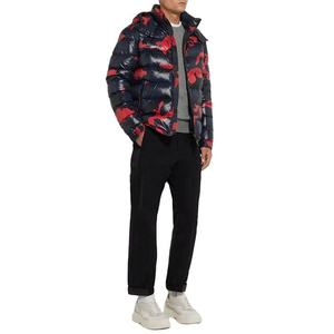 Premium Men's Padded <b>Bubble</b> <b>Coat</b> High Quality Shiny Finish Custom OEM Logo Stand Breathable Oversized Winter Puffer Jacket - Product Image 5